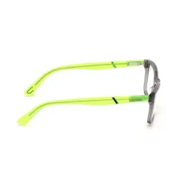Diesel Grey Rectangular Eye Frames for Men image 4