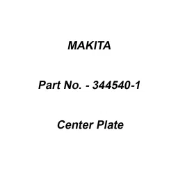 Makita Center Plate Suitable For LS1221, Part No 344540-1-picture-11