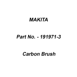 Makita Carbon Brush CB-430, Part No 191971-3-42