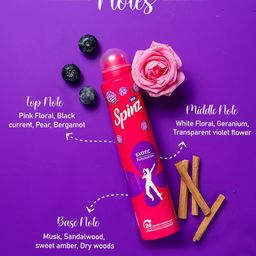 Spinz Set Of 2 Exotic Perfumed Deodorant - 200ml Each image 3
