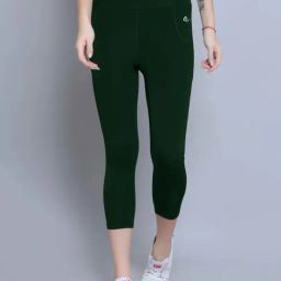 N-Gal Green Logo Print Tights-image-81