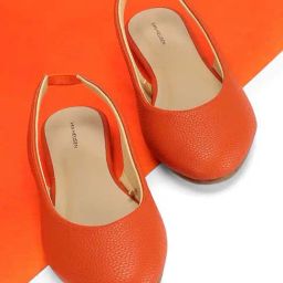 Van Heusen Women's Orange Sling Back Sandals-image-68