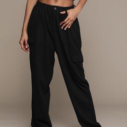 The Roadster Lifestyle Co. Women Cargos-Style Trousers-picture-1