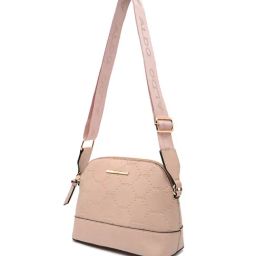 Aldo Light Pink TEASSII Textured Medium Cross Body image 2