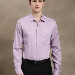 Turtle Purple Cotton Regular Fit Shirt-image-78
