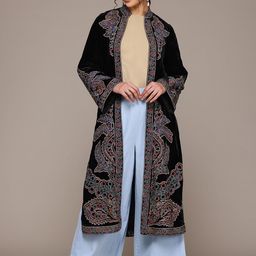 Ritu Kumar Women Longline Shrug-picture-20