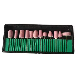 AASONS  3mm Shank Buffing Burs Grinding Polishing Buffing Wheel Burs Bits Fit For Dremel Rotary Tool And Other Mini Die Grinders Accessories (Set of 12 Piece)-40