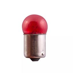 Deutsche Indicator Bulb 12 V-10 W Red Ba 15s 18, DEUS-2073D-10