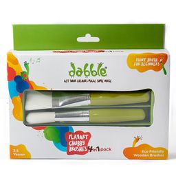 Dabble Chubby Brushes ( Baby's first paint brush)-22