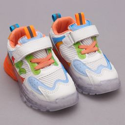 Babyoye Sneakers Shoes with Velcro Closure - Blue-picture-17