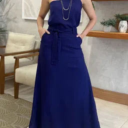all about you One-Shoulder Top & Skirts With Waist Tie-image-36