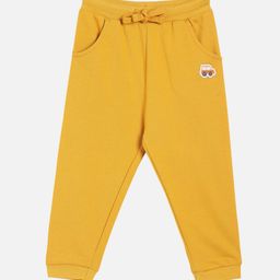 MINI KLUB Boys Cotton Solid Knit Joggers-image-73