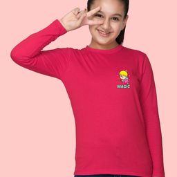 NUSYL Girls Printed T-shirt-picture-10