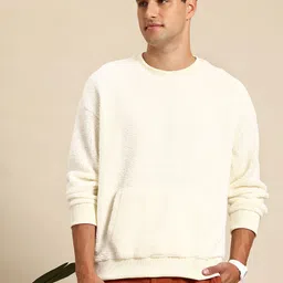 Mast & Harbour Fleece Drop-Shoulder Sweatshirt-picture-41