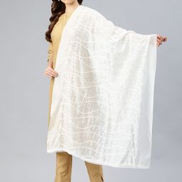 swatika Embroidered Dupatta with Sequinned image 3