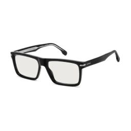 Carrera Black Rectangular Eye Frames for Men-15