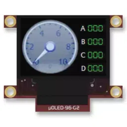 4D SYSTEMS DISPLAY, OLED, 96 X 64, 24.384MM-33