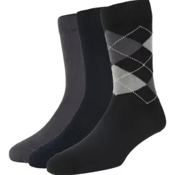 Peter England Assorted Socks - Pack of 3-image-88