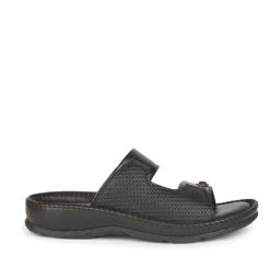 Coolers by Liberty Men's Black Toe Ring Sandals-image-9