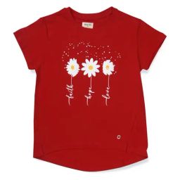 Gini & Jony Kids Red & White Floral Print Top-image-36