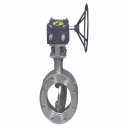 PMW 18 inch 450 mm S.S 316 Spherical Disc Butterfly Valve Gear Operated-picture-8