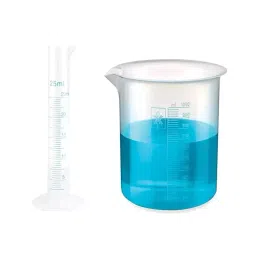 Bello PB-PC-S4-25-1000 Measuring Cylinder 25 ml & Measuring Beaker 1000 ml (Pack of 4)-14
