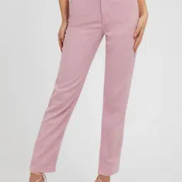 Guess Pink Solid Jeans-image-18