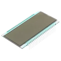 RS PRO 7-Segment LCD Display, Black on Grey, 1 Row by 4 Characters, Reflective Model No 1847743-94
