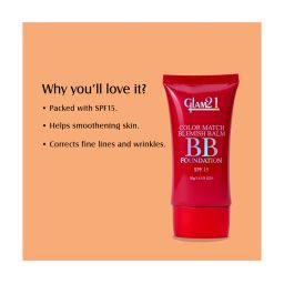 Glam21 Color Match BB Foundation SPF 15 04 Medium Beige - 30 gm image 5