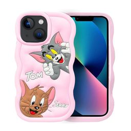 CASE CREATION Cartoon Characters Printed iPhone 15 Bumper Case Mobile Accessories-7