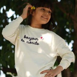 Nap Chief Boys White Cotton Embroidery Full Sleeves Sweatshirts & Hoodies-image-78