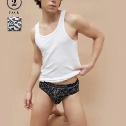 Fame Forever By Lifestyle Black Regular Fit Printed Briefs-picture-26