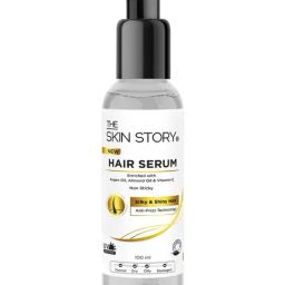 The Skin Story Argan Oil, Almond Oil & Vitamin E Silky & Shiny Hair Serum - 100 ml-3