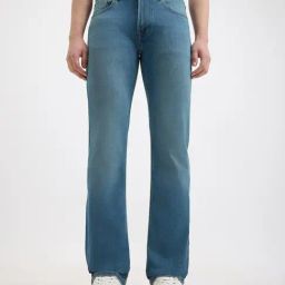Pepe Jeans Blue Straight Fit Jeans-image-107