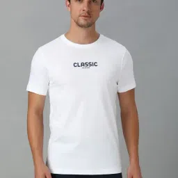 Van Heusen White Regular Fit Printed T-Shirt-picture-45