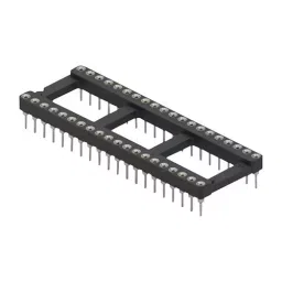 PRECI-DIP Dip Socket, 40Pos, 2.54Mm, Th, 110-87-640-41-001101-picture-10