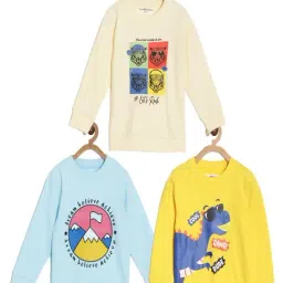 The Mom Store Boys Multicolor Printed Sweatshirt - Pack of 3-picture-39