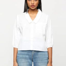 Pepe Jeans White Cotton Shirt-image-73
