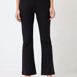 Spykar Black Flaired Fit Trackpants-image-56
