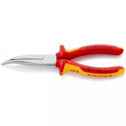 Knipex 26 26 200 Snipe Nose Side Cutting Plier/Stork Beak Plier (Length 200 mm)-image-93