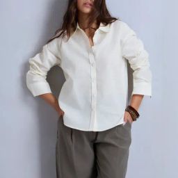 Color Capital White Relaxed Fit Shirt-image-26