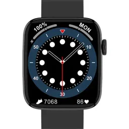 IZI Smart Calling GPS Smartwatch with Silicone Band (Black) image 4