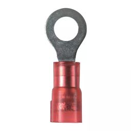 PANDUIT Ring Crimp Terminals TERMINAL, RING TONGUE, #10, 18AWG, RED, PNF18-10R-M-image-58