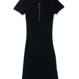Gini & Jony Kids Black Regular Fit Dress-image-101