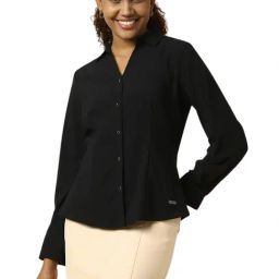 Allen Solly Black Regular Fit Shirt-picture-27
