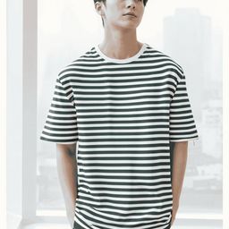 MACK JONNEY Men Striped Pockets T-shirt-image-55