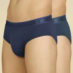 XYXX Blue Cotton Briefs - Pack of 2-image-16