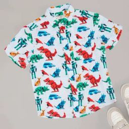 Pantaloons Junior Boys Multicolor Printed Shirt-picture-10