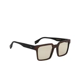 Ted Smith Unisex Square Sunglasses with Polarised and UV Protected Lens image 2
