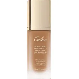 Oulac Nourishing Skin To Skin Matching Foundation W22 Amber - 30 ml-picture-33